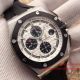 2017 Swiss Fake AP Royal Oak Offshore Stainless Steel White Chronograph Watch (4)_th.jpg
